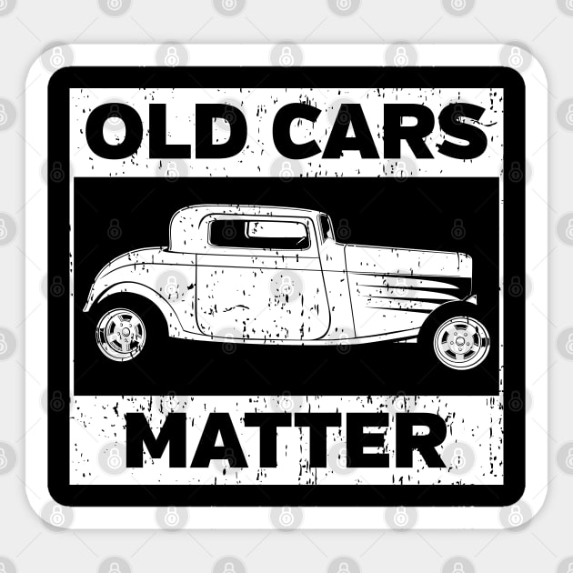 Old Cars Matter Sticker by RadStar